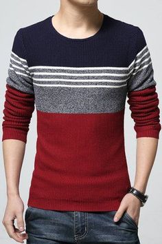 Stripe sweater